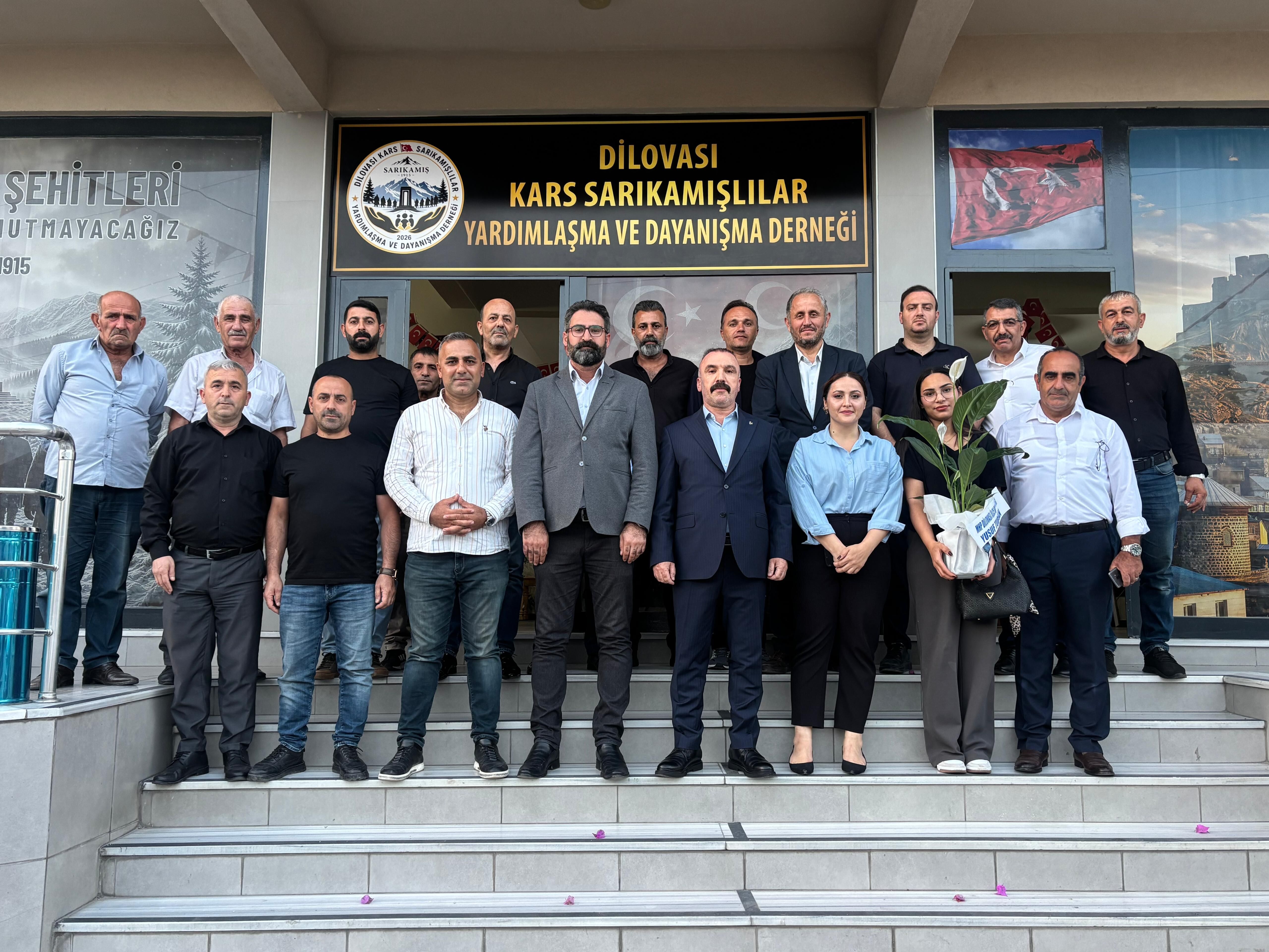 MHP Dilovası’ndan Sarıkamışlılar Derneği’ne ziyaret