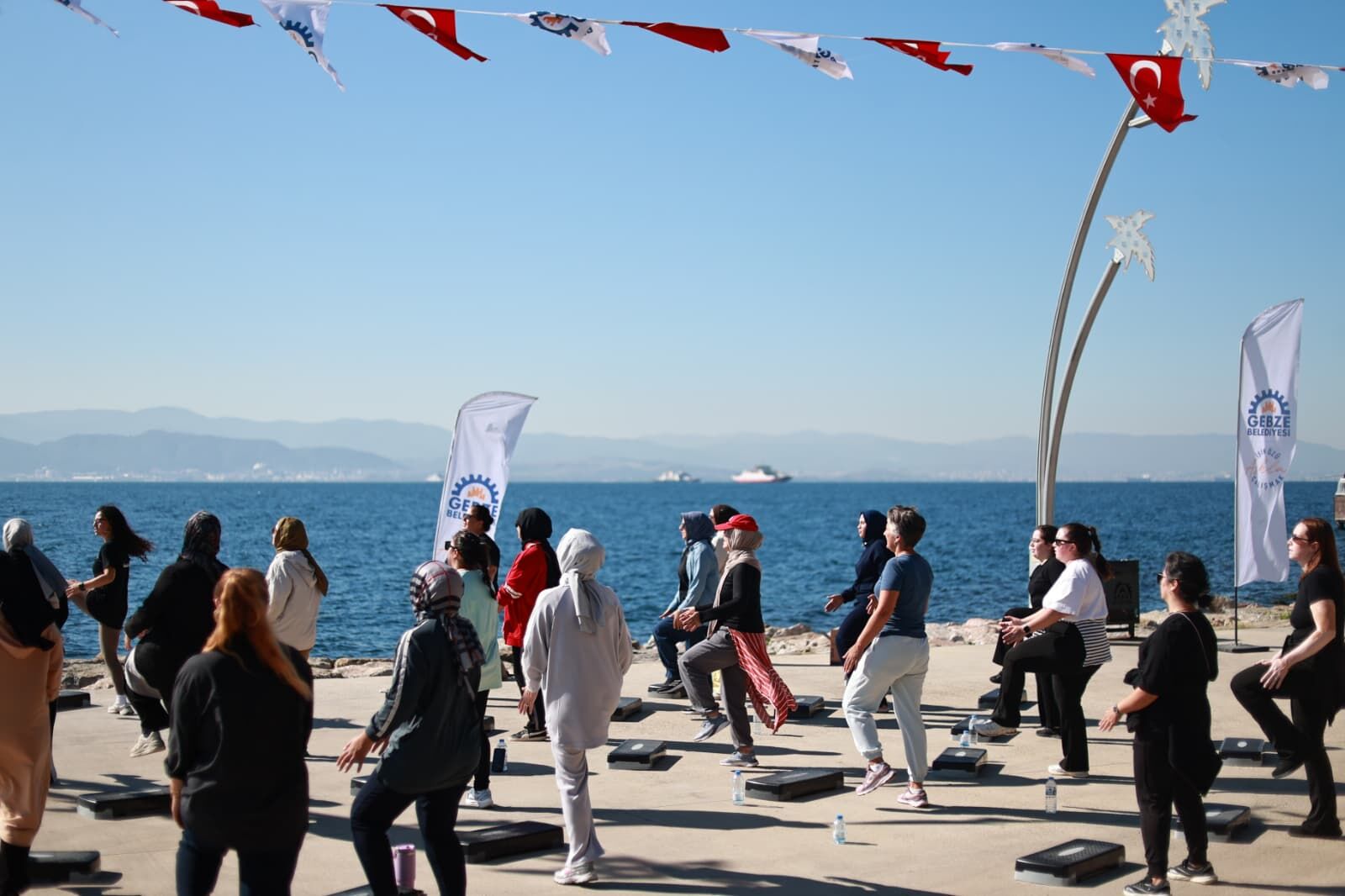 Gebze Eskihisar Sahili’nde Kadınlar Spor Ve Açık Havada Buluştu-3