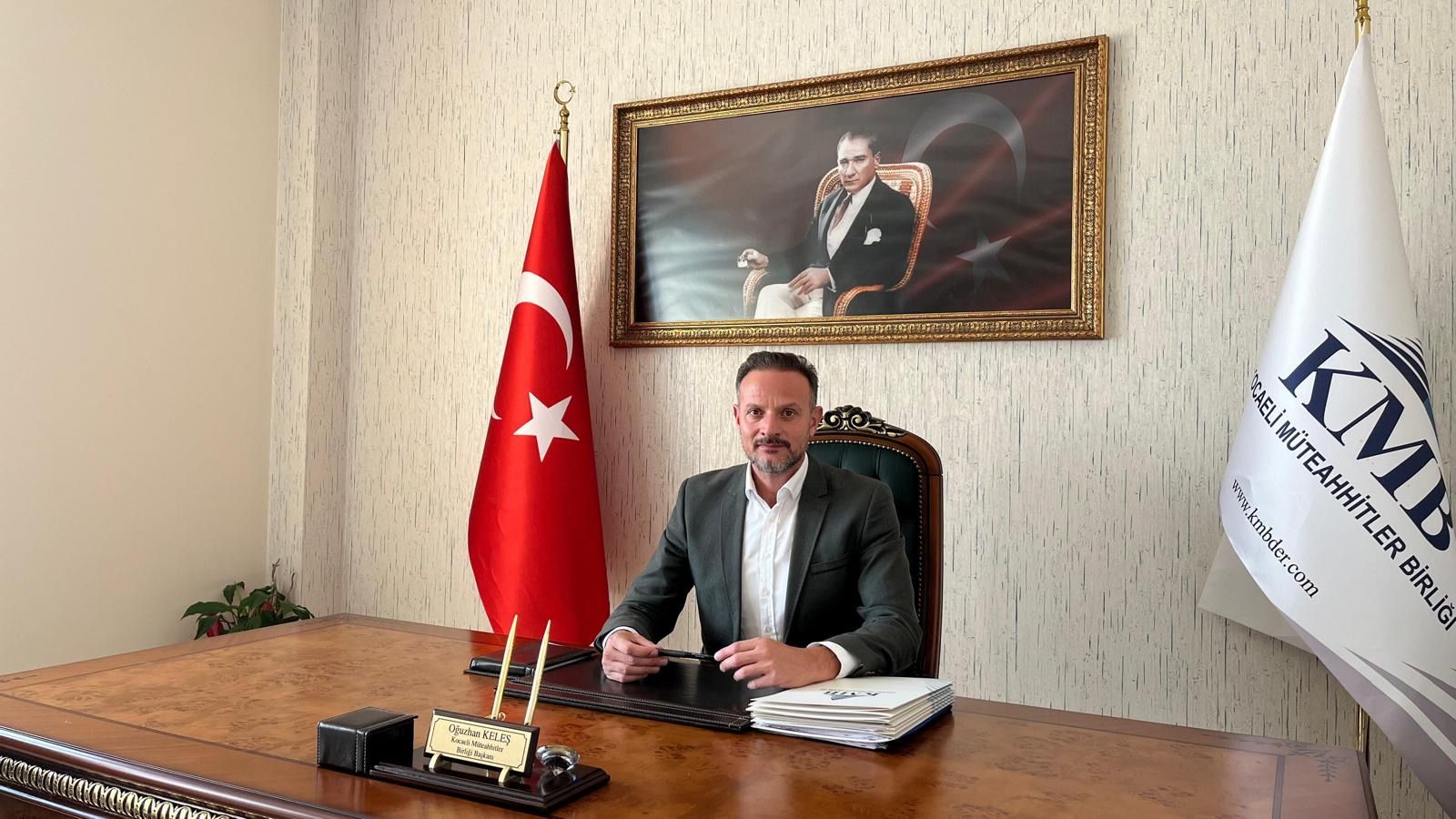 Kocaeli Müteahhitler Birliği Başkanı Oğuzhan Keleş Uyardı: Kredili Konut Satışları Çakıldı