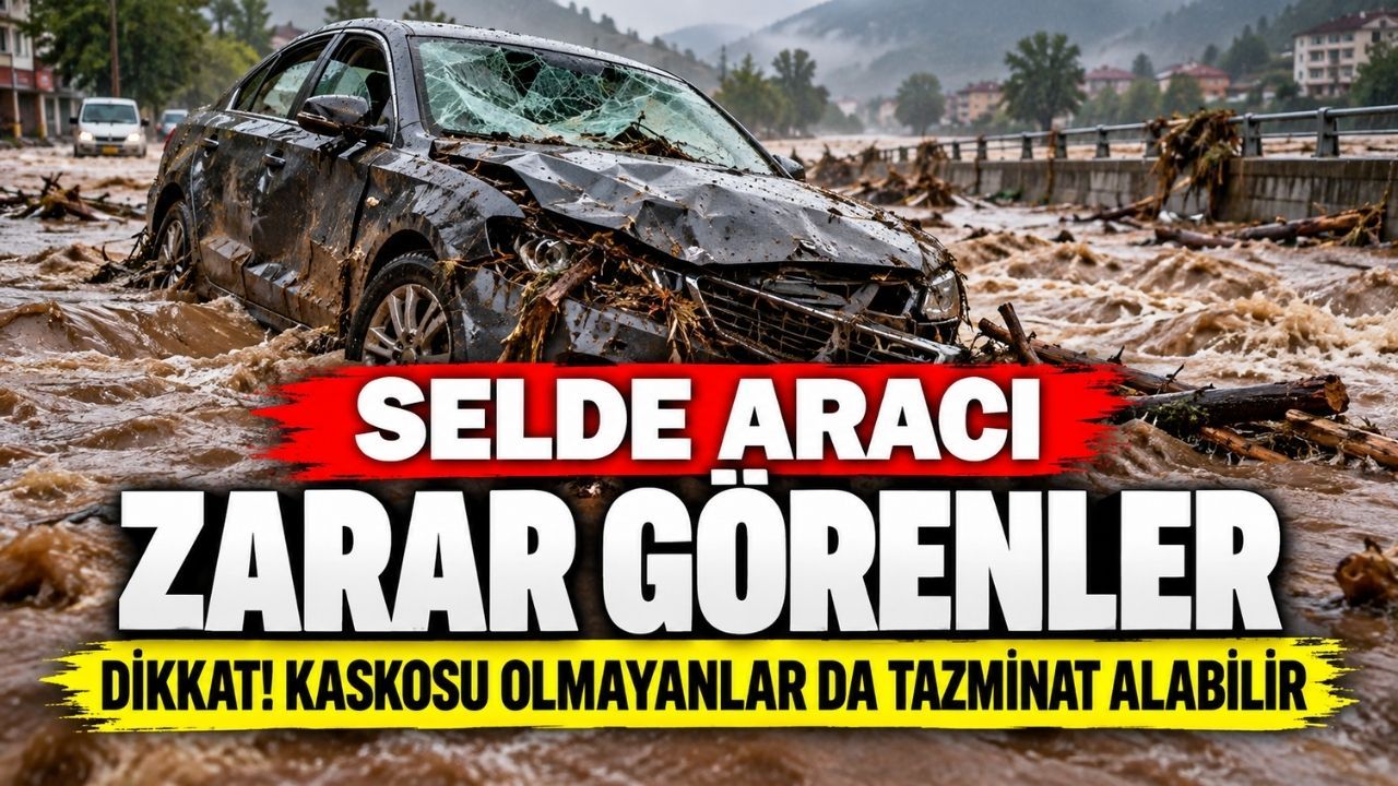 Selde aracı zarar görenler dikkat! Kaskosu olmayanlar da tazminat alabilir