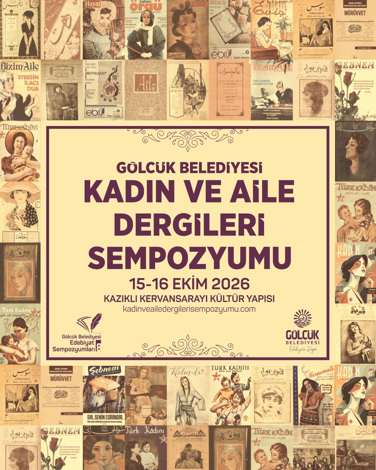 GÖLCÜK’TE KADIN VE AİLE DERGİLERİ SEMPOZYUMU İÇİN GERİ SAYIM-1