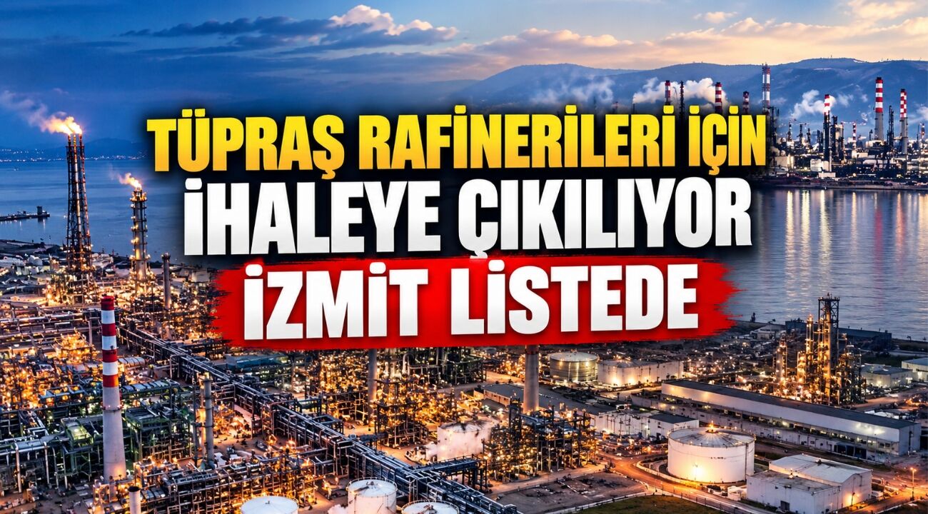 Tüpraş Rafinerileri İçin İhaleye Çıkılıyor: İzmit Listede