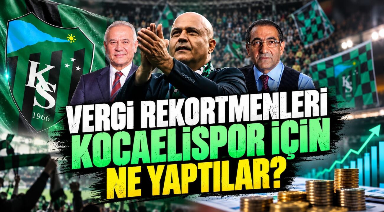 Kocaeli Vergi Rekortmenleri Kocaelispor İçin Ne Yaptılar?