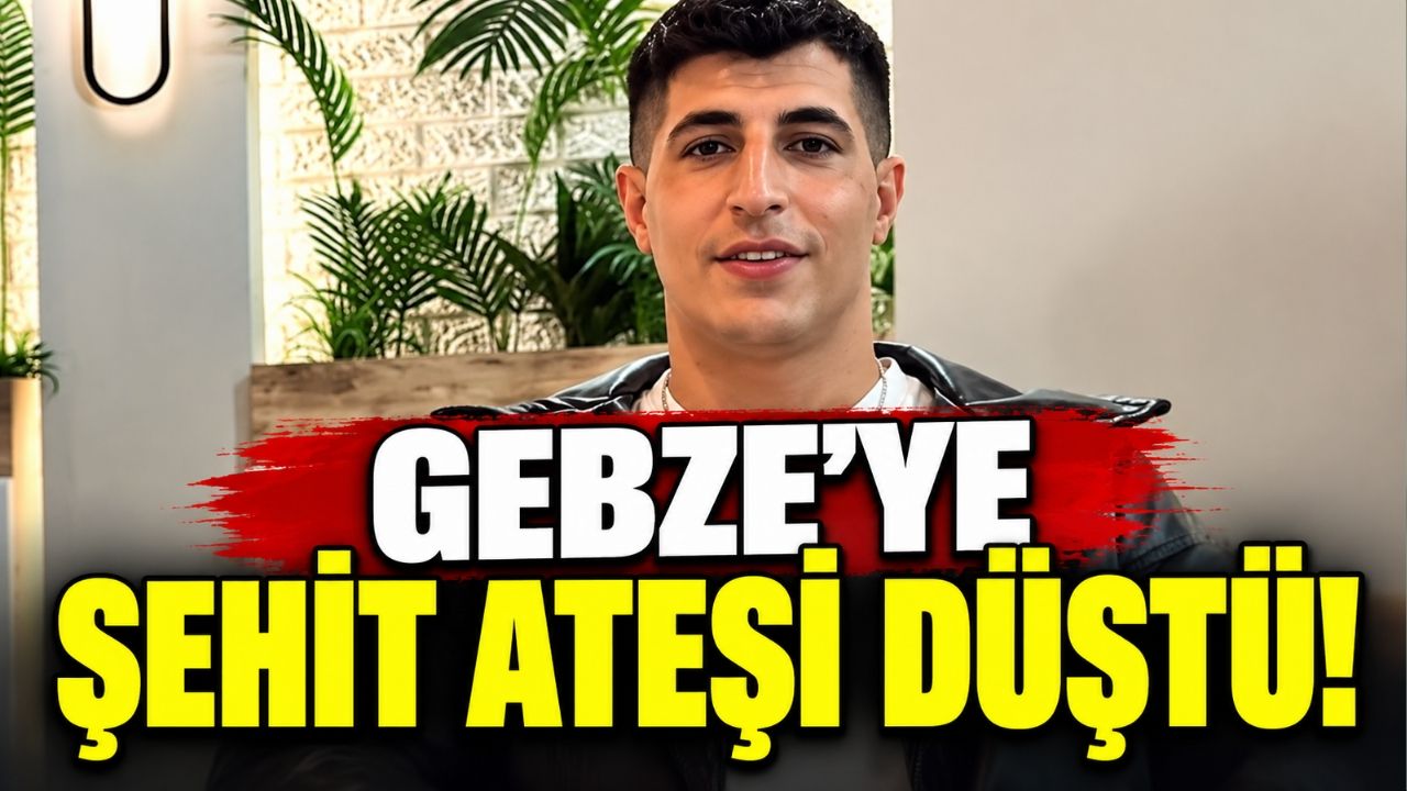 Gebze'ye acı haber! 27 yaşındaki Astsubay Oğuzcan Alma hayatını kaybetti