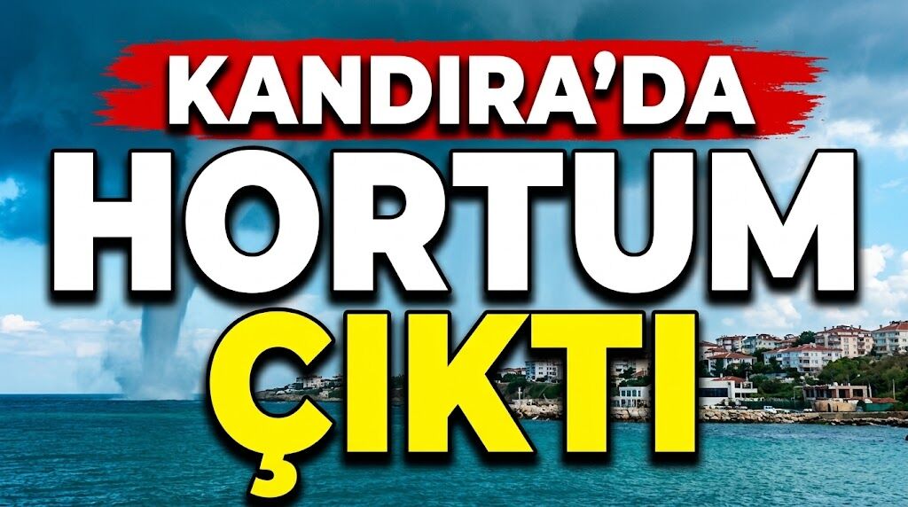 Kandıra’da Hortum Çıktı