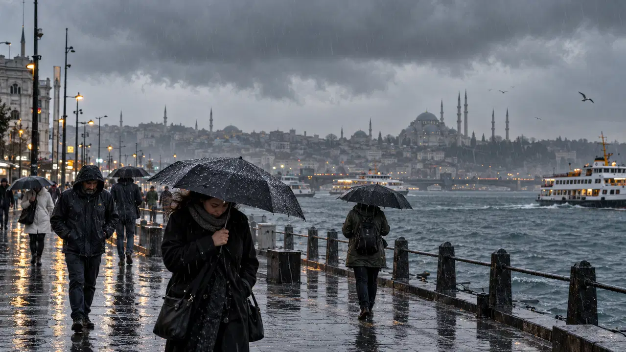 Megakent için AKOM'dan kritik uyarı: İstanbul'u şiddetli sağanak bekliyor