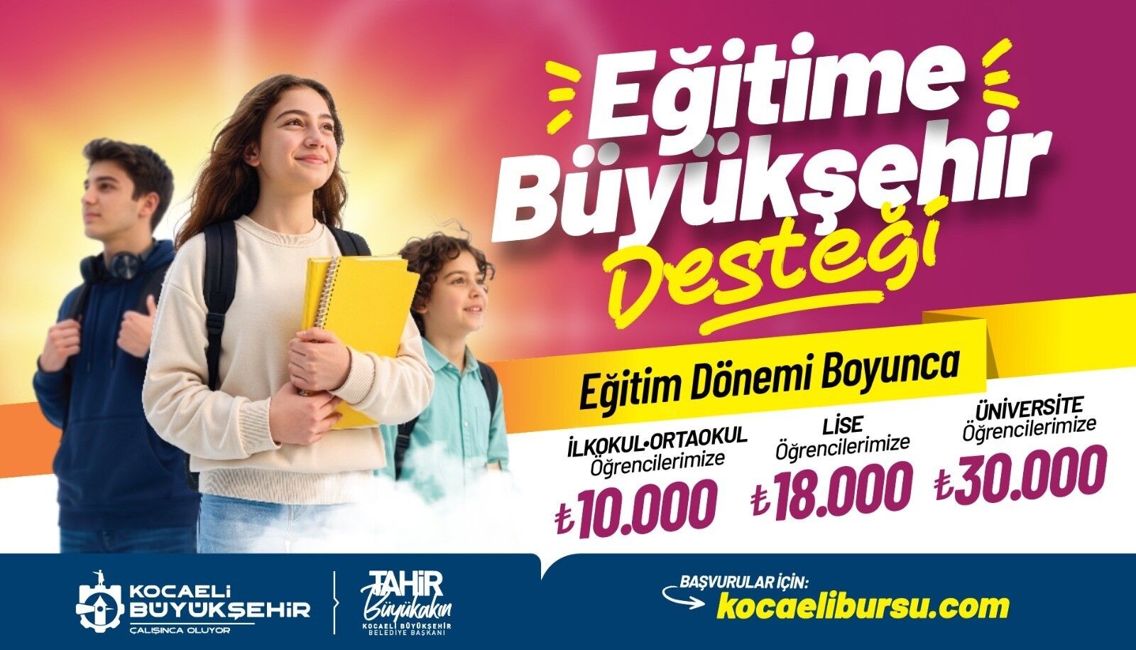öğrencilere burs desteği