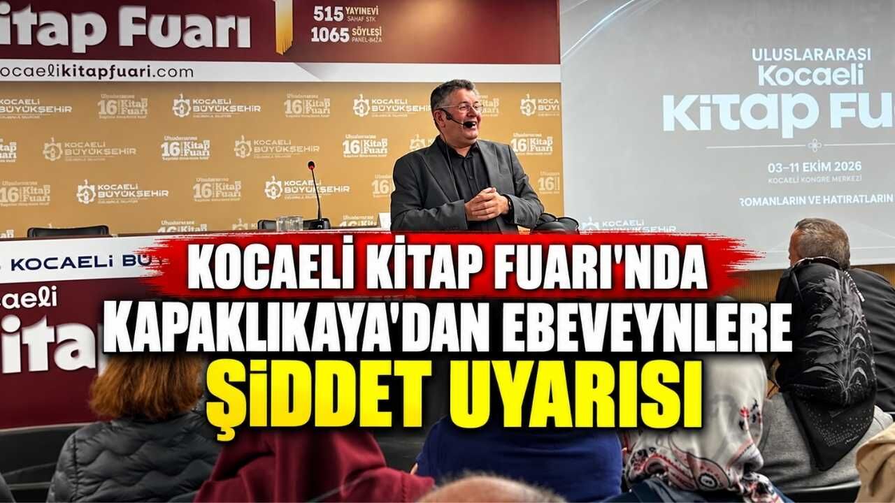 Alisan Kapaklikaya Kocaeli Kitap Fuari Cocuk Siddet