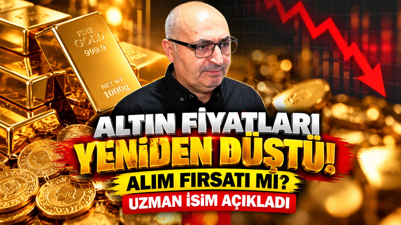 Altın fiyatları yeniden düştü! Alım fırsatı mı? Uzman isim açıklad