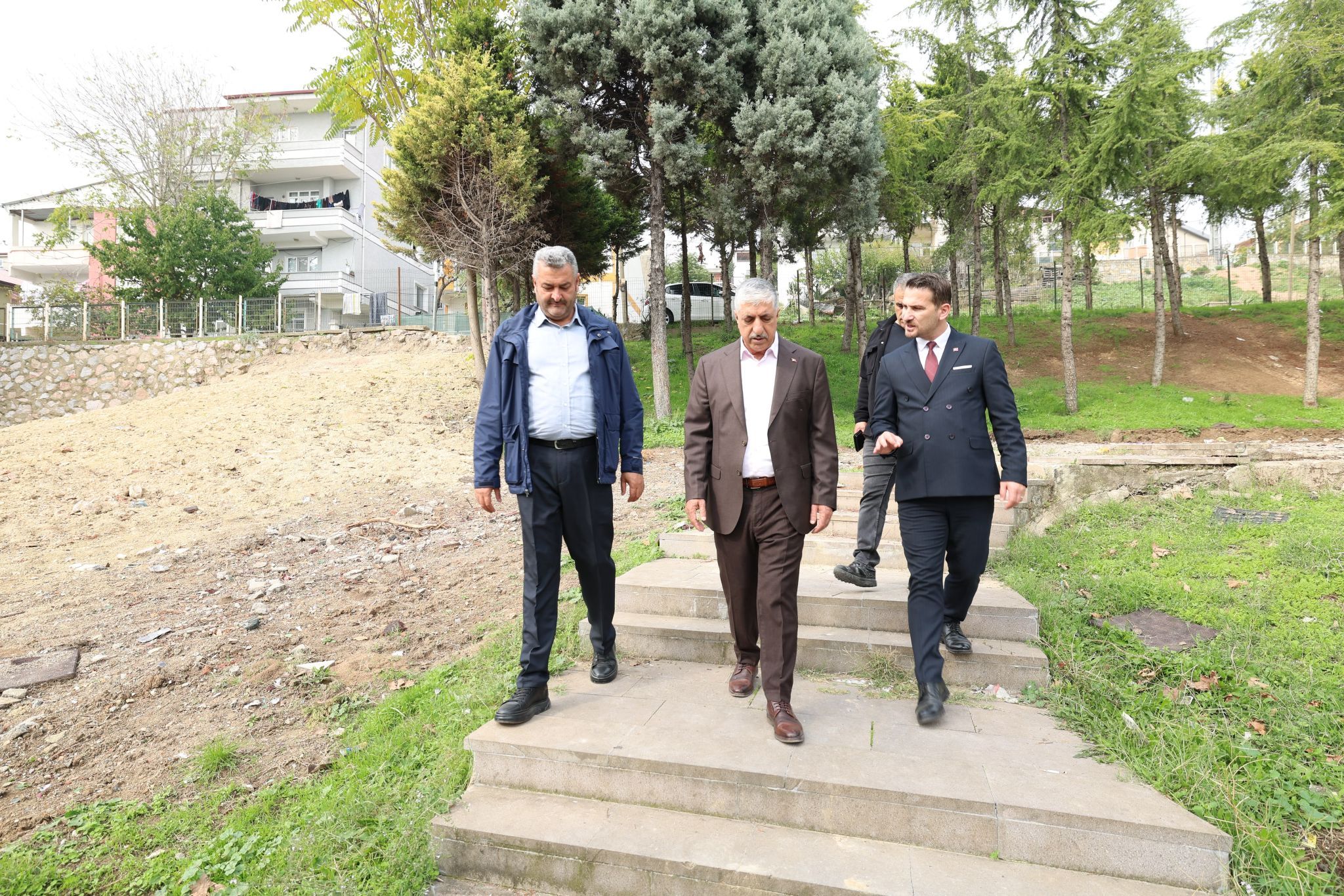 Başkan Ömeroğlu, Diliskelesi'ndeki Çalışmaları Yerinde İnceledi (5)