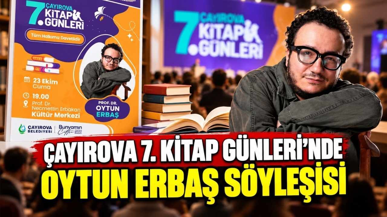 Çayırova 7. Kitap Günleri'nde Oytun Erbaş Söyleşisi