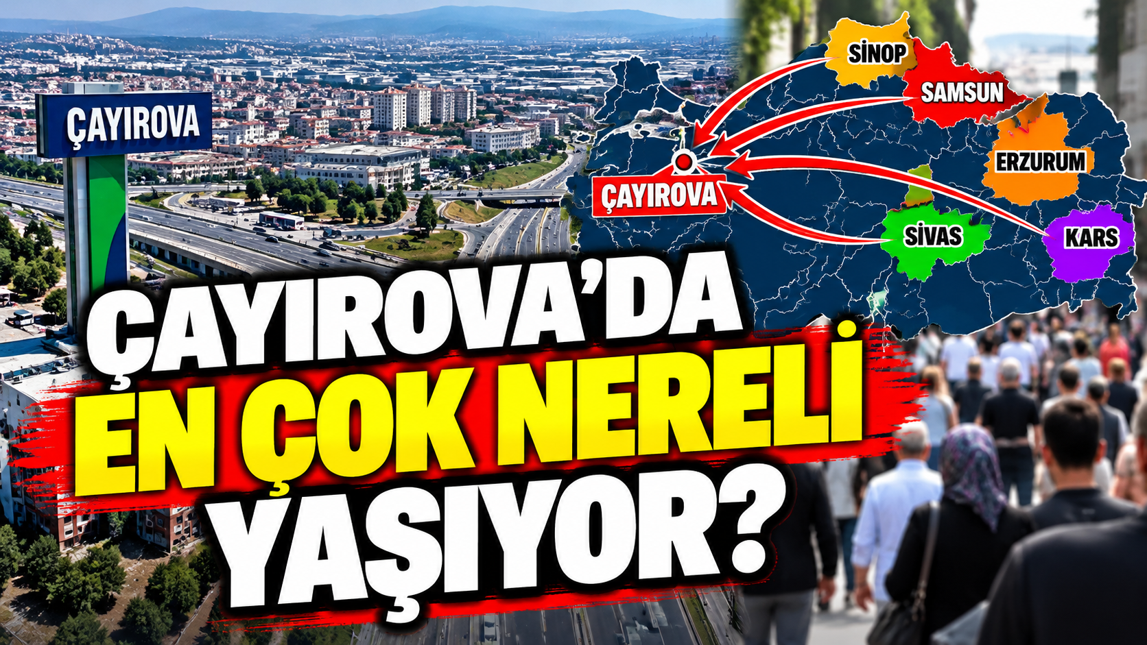 Çayırova'da en çok nereli yaşıyor? İlk sıradaki il şaşırttı! İşte nüfusun memleket haritası