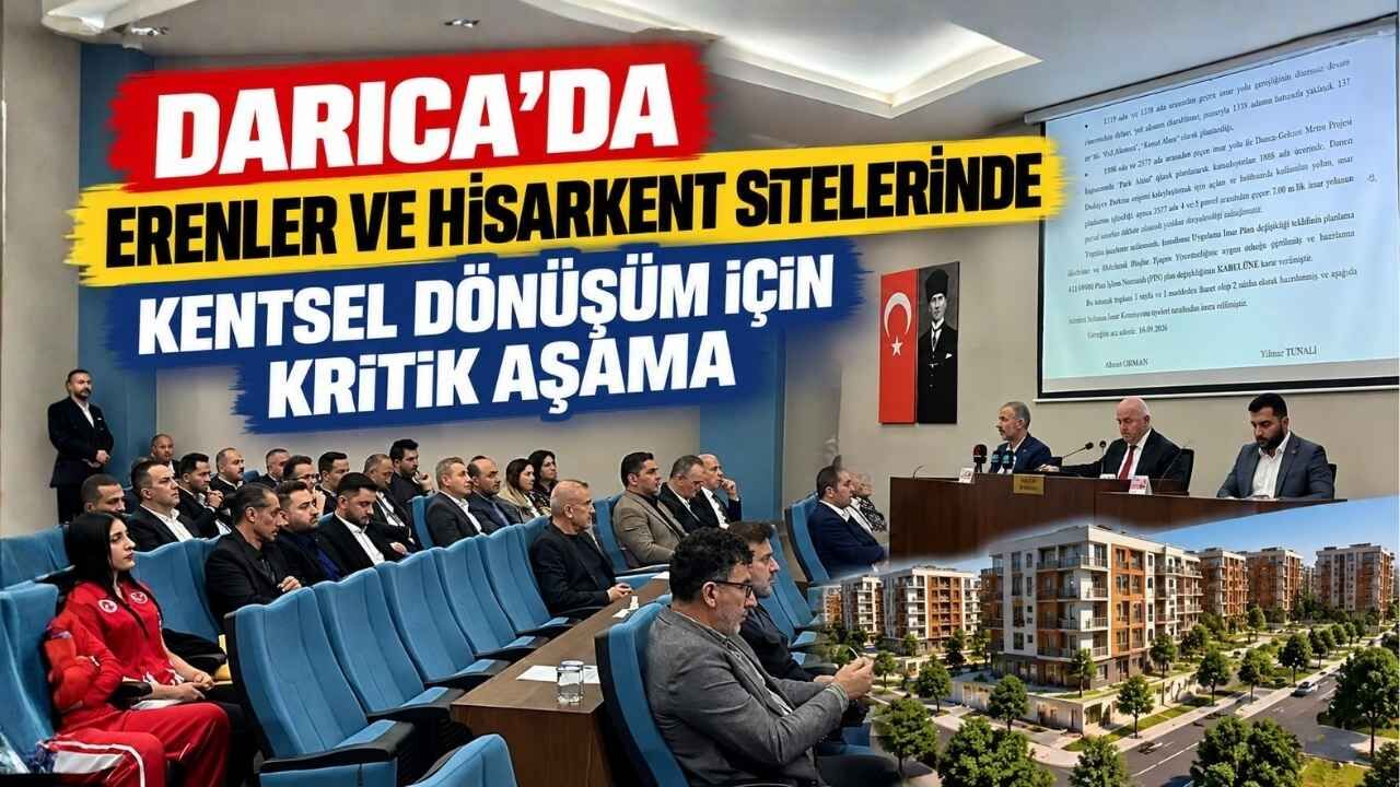 Darica’da Erenler Ve Hi̇sarkent Si̇teleri̇nde Kentsel Dönüşüm İçi̇n Kri̇ti̇k Aşama-1