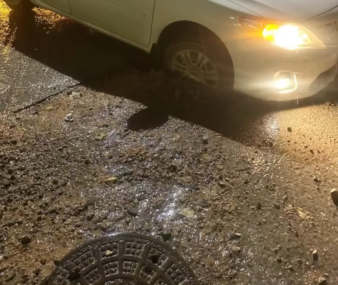 çayırova yol çöktü-1