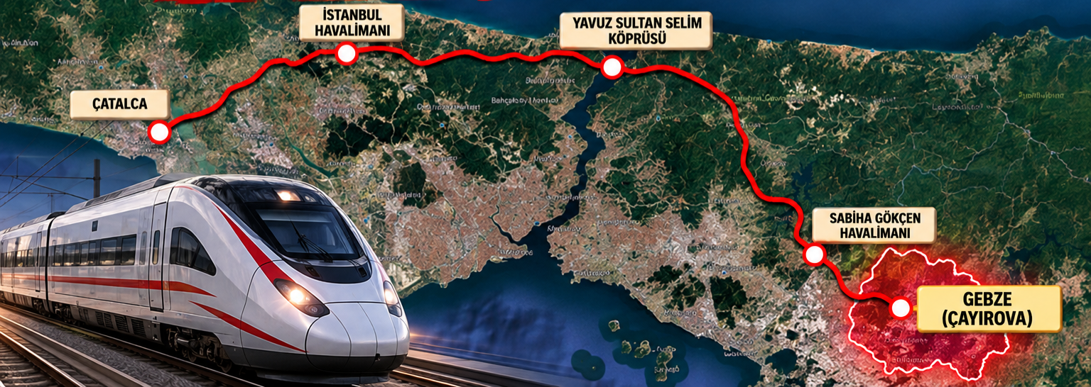 Gebze ve Çayırova’da Arazi Sahipleri Dikkat! Demiryolu Projesinde Kamulaştırma Detayı-1