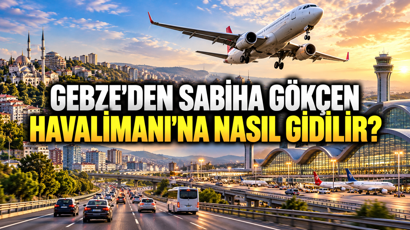 Gebze'den Sabiha Gökçen Havalimanı'na nasıl gidilir?