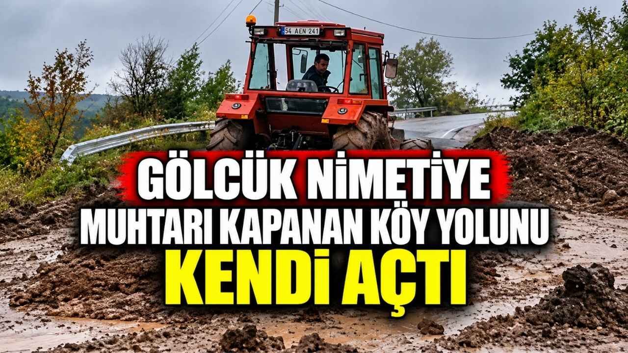 Golcuk Nimetiye Muhtari Ibrahim Evren Akin Yol Acma