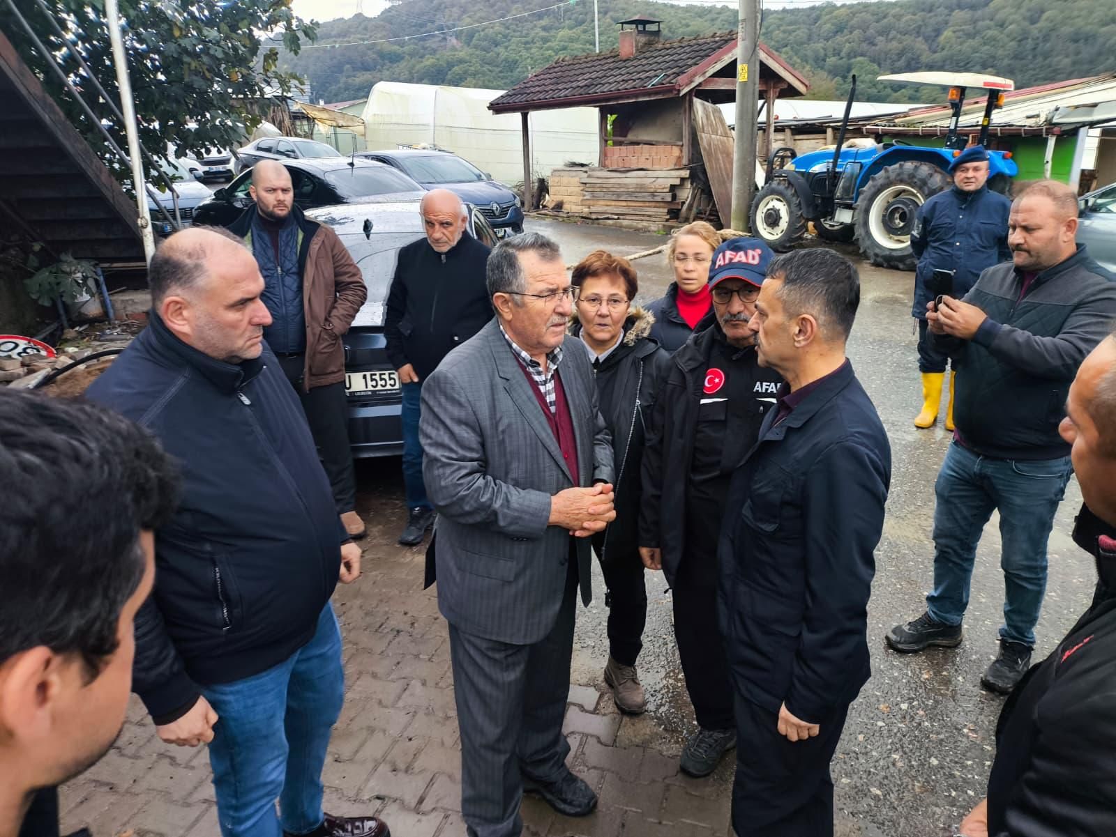 Gebze’de Sel Faciası! Vali Aktaş Olay Yerinde, Kayıp Vatandaş Aranıyor