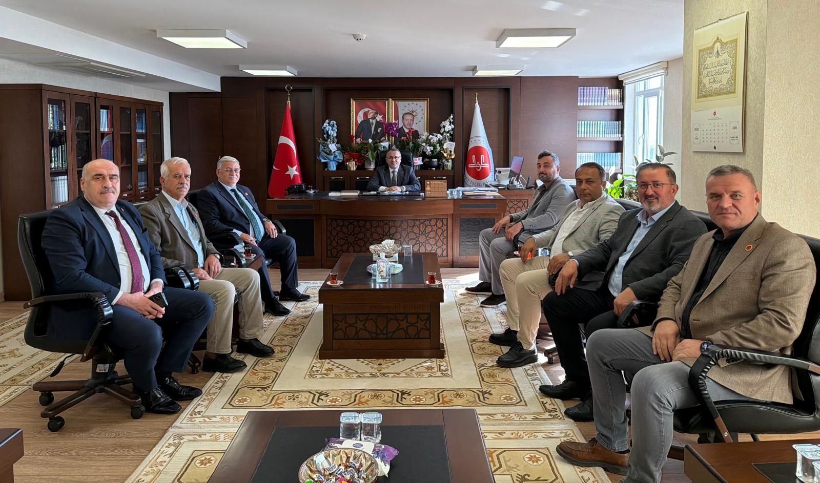 Kocaeli Muhtarlarından İl Müftüsü Demirtaş’a Ziyaret-1