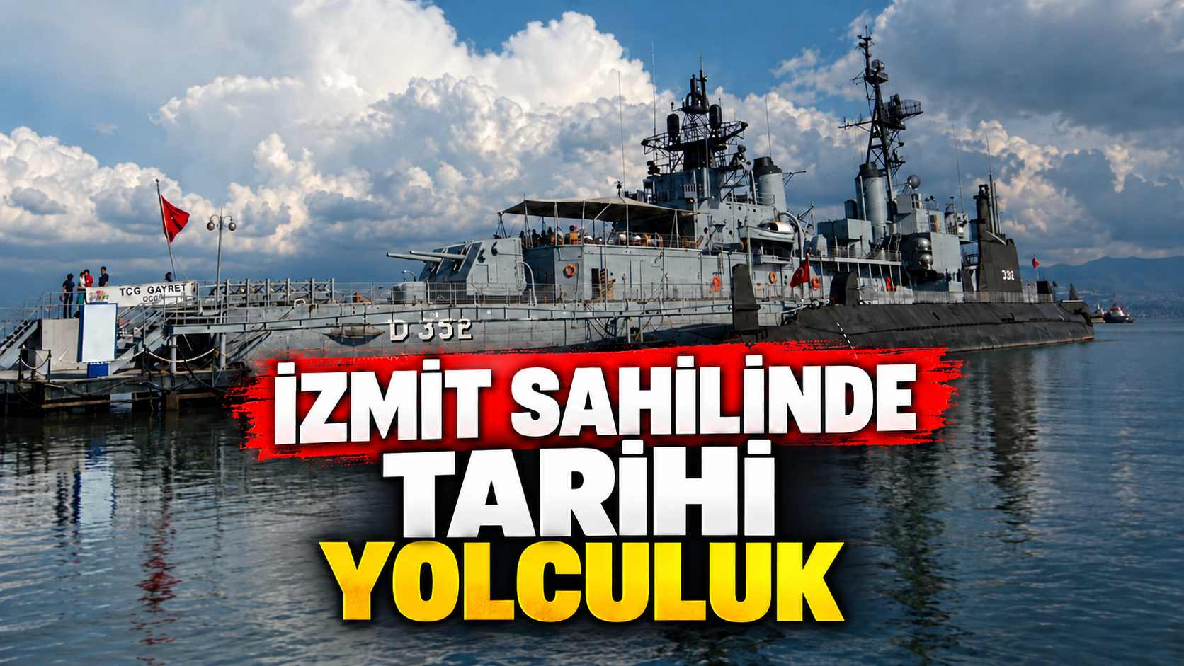 İzmit Sahilinde Tarihi Yolculuk: Tcg Gayret Ve Tcg Hızırreis Müze Gemileri Ziyaretçilerini Bekliyor
