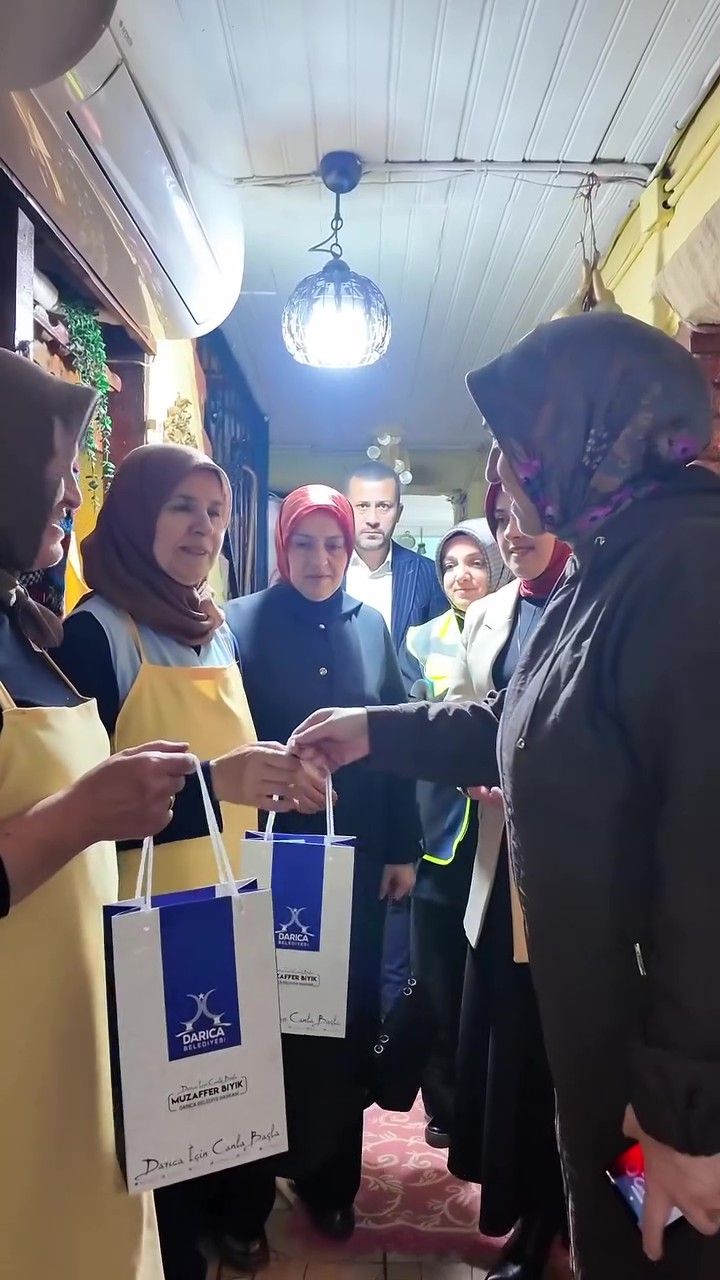 Darıca'da Kadın Emeğine Tam Destek: Başkan Bıyık Sahada