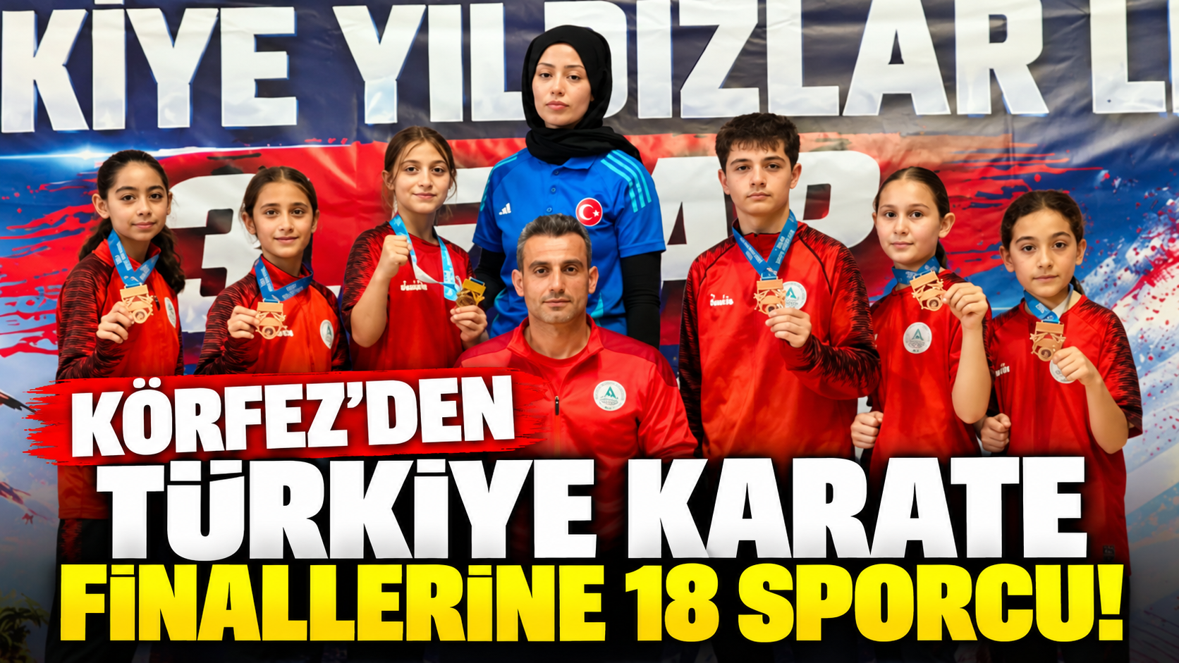 Körfezli karatecilerden 14 madalya! 18 sporcu Türkiye Finallerine katılacak