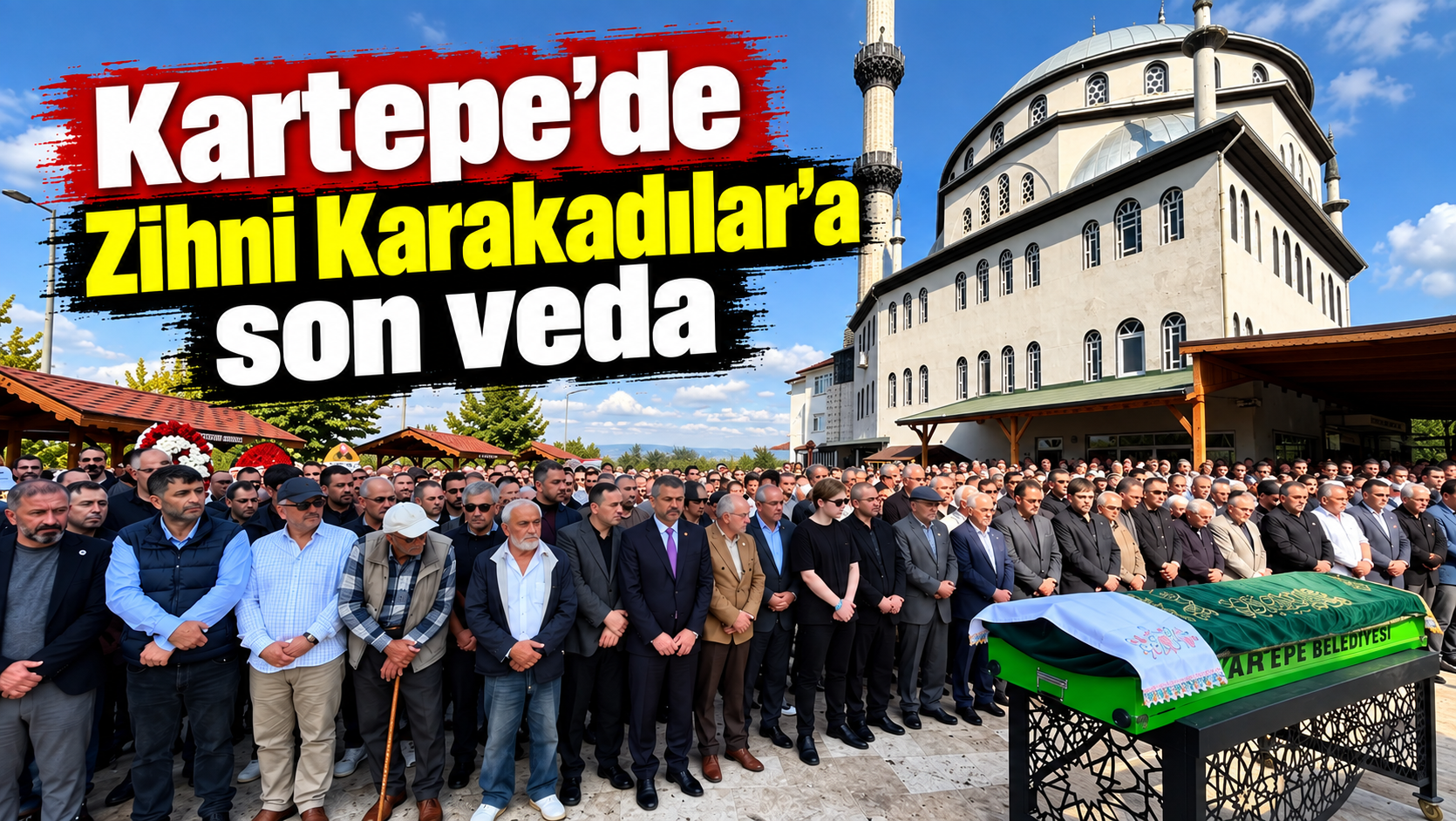 Kartepe’de Zihni Karakadılar’a son veda: Sevenleri yalnız bırakmadı