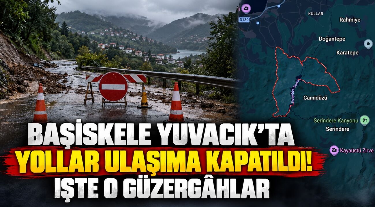Başiskele Yuvacık’ta Yollar Ulaşıma Kapatıldı! İşte O Güzergâhlar