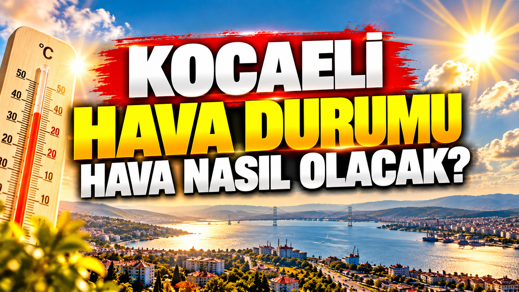 Kocaeli’de cuma günü 27 derece sürprizi! Akşam saatlerine dikkat
