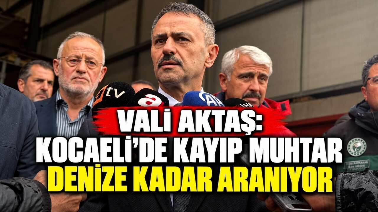 Kocaeli Vali Ilhami Aktas Basiskele Sel Arama Calismasi