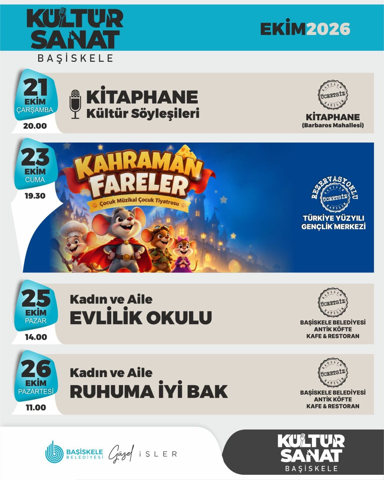 Başiskele’de Ekim Ayı Kültür Ve Sanatla Başlıyor-2
