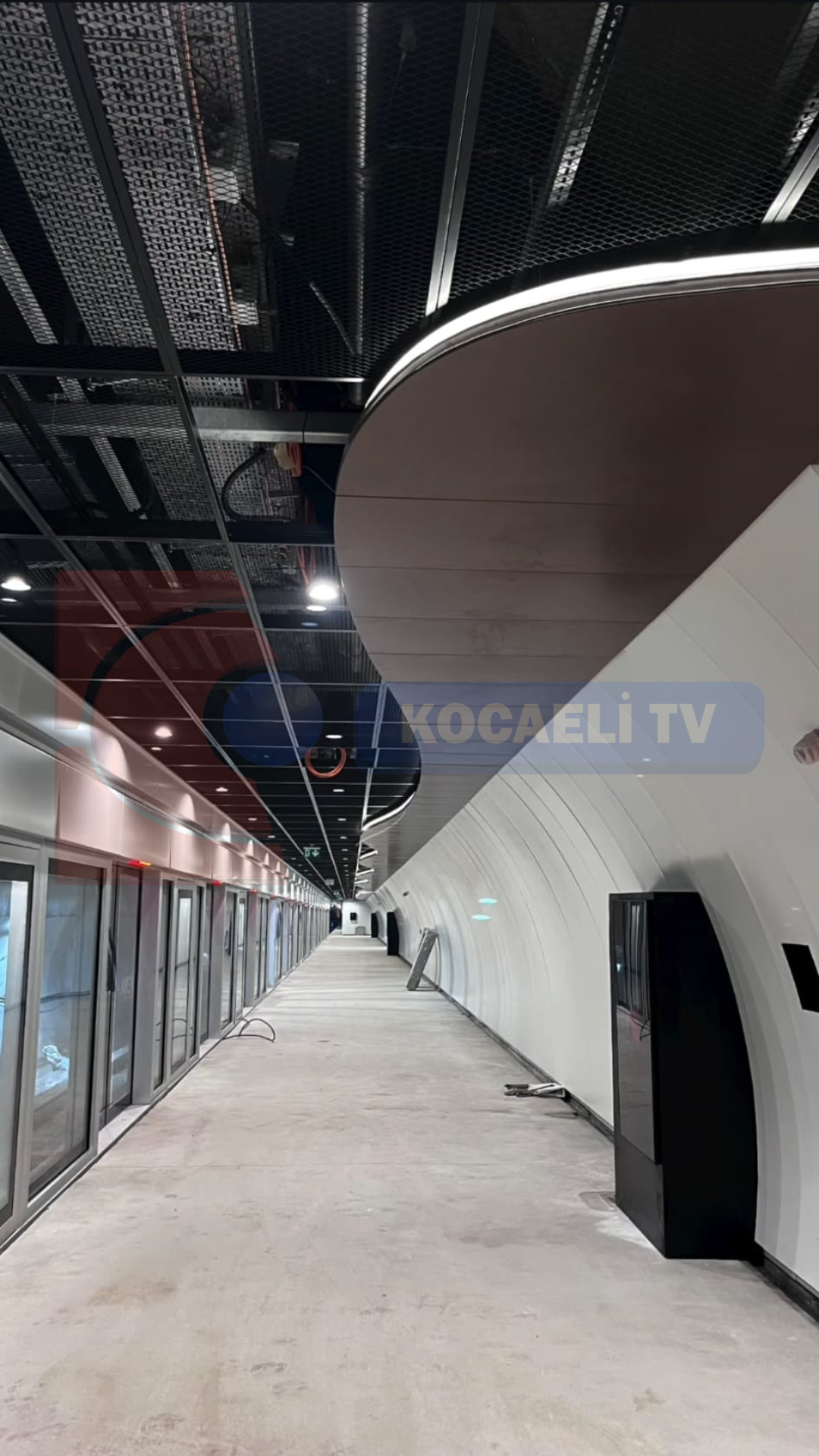 Gebze metrosunun içinden ilk görüntüler! İşte istasyonun son hali-1