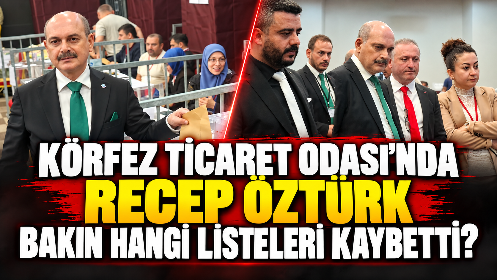 Körfez Ticaret Odası'nda Recep Öztürk Bakın Hangi Listeleri Kaybetti?