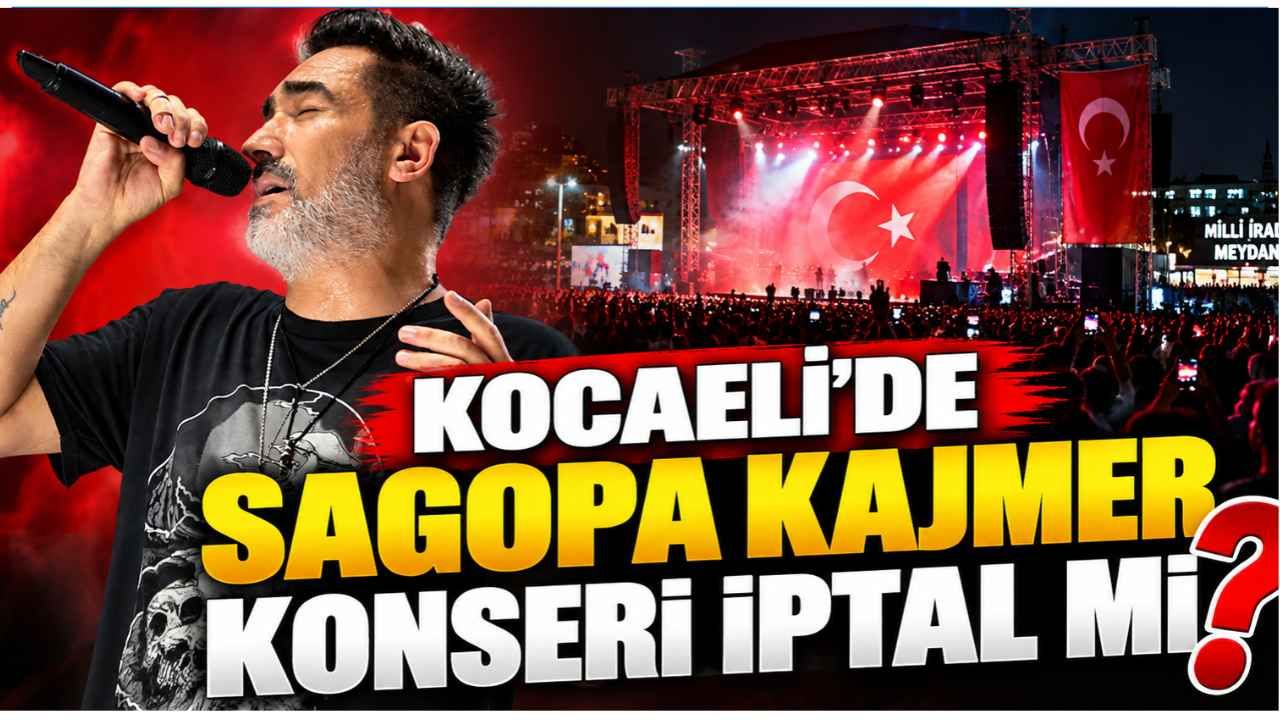 Kocaeli'de Sagopa Kajmer konseri iptal mi? Fener Alayı kararı sonrası gözler konsere çevrildi!