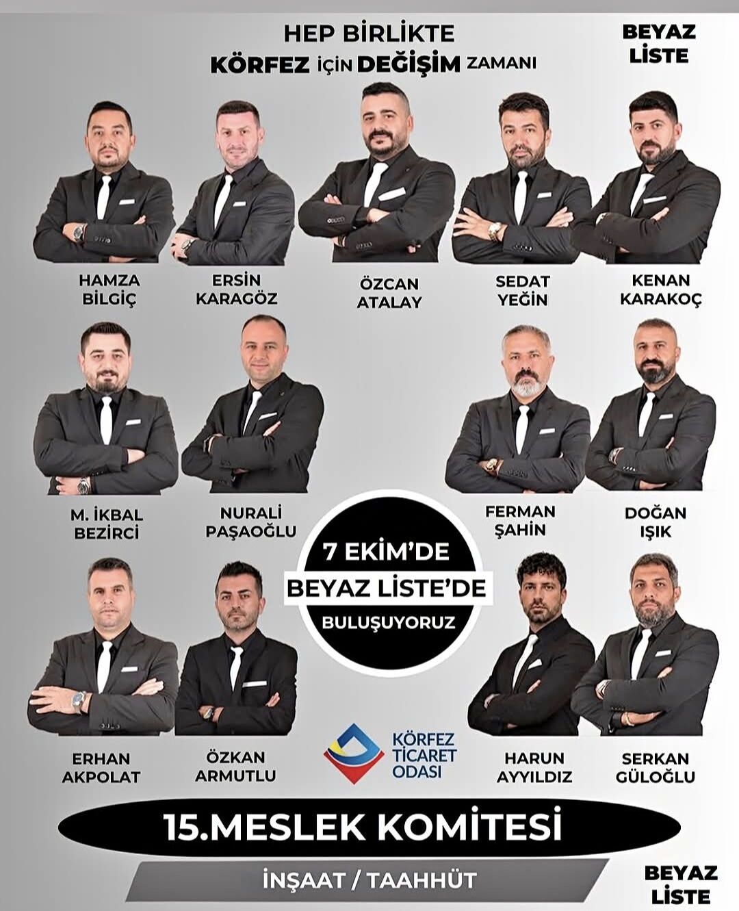 Körfez Ticaret Odası’nda 15. Komite Çok Konuşulacak: Beyaz Liste Meydan Okuyor-1