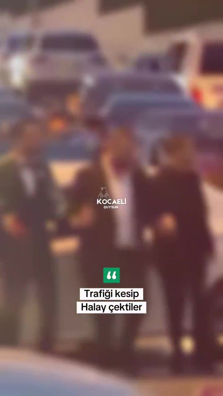 Körfez'de Yolu Trafiğe Kapatıp Halay Çektiler: Tepki Yağdı