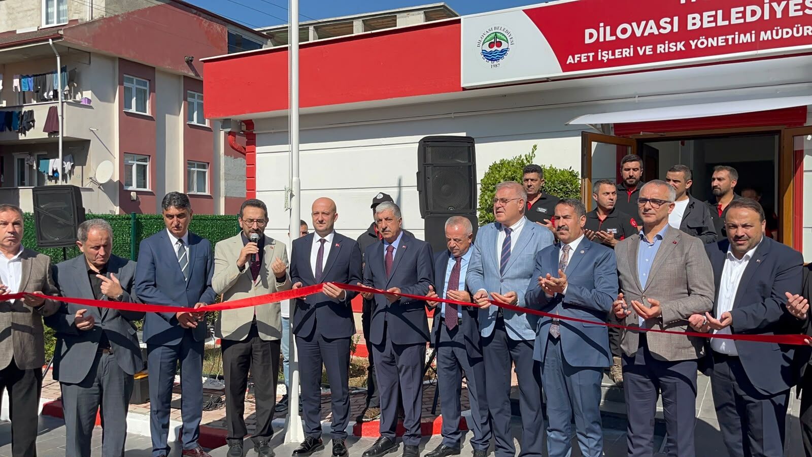 Dilovası Afet ve Koordinasyon Merkezi dualar eşliğinde açıldı